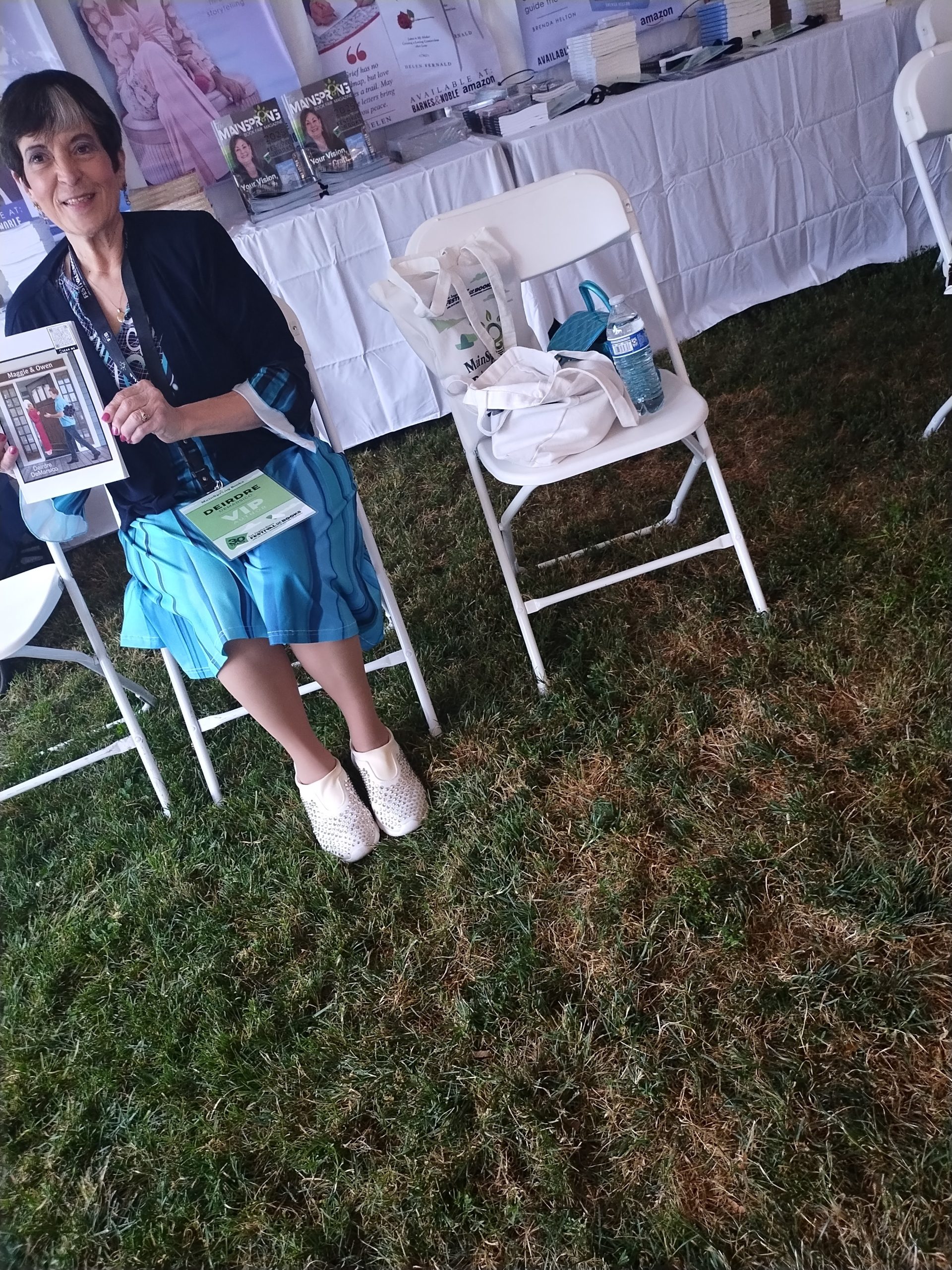 Deirdre LA Book Fair - Showing Maggie & Owen 4-25